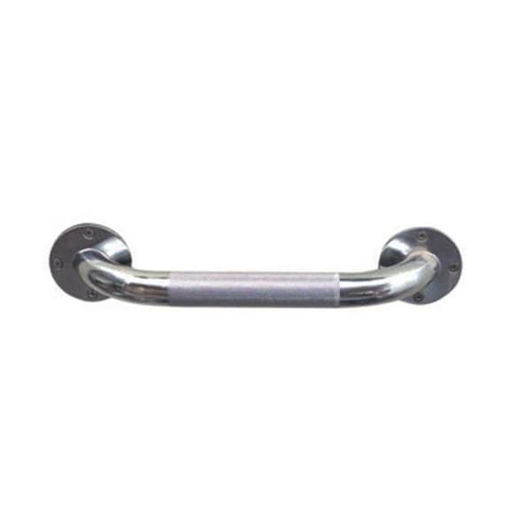 Mabis Mabis 521-1530-0612 12 Inch Institutional Steel Knurled Grab Bar 521-1530-0612 - main